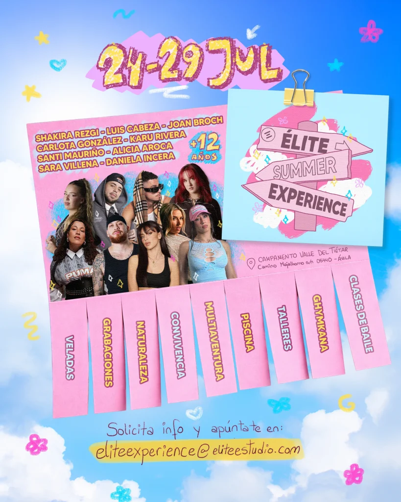 campamento de verano de baile urbano en la sierra de Madrid