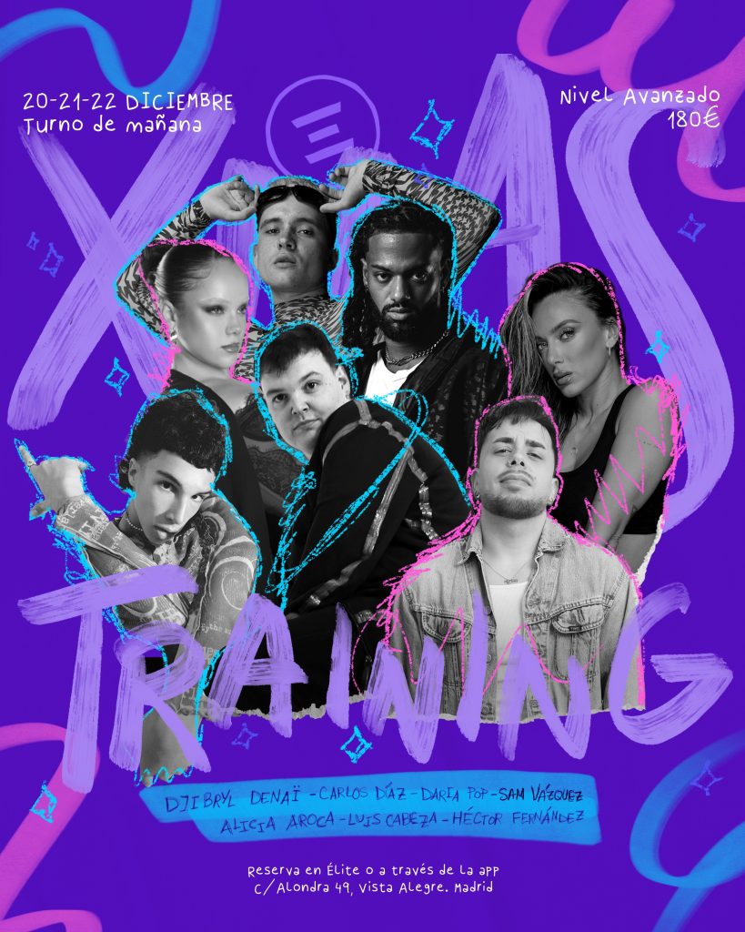 intensivos de baile urbano navidad 25-26 nivel avanzado en Madrid