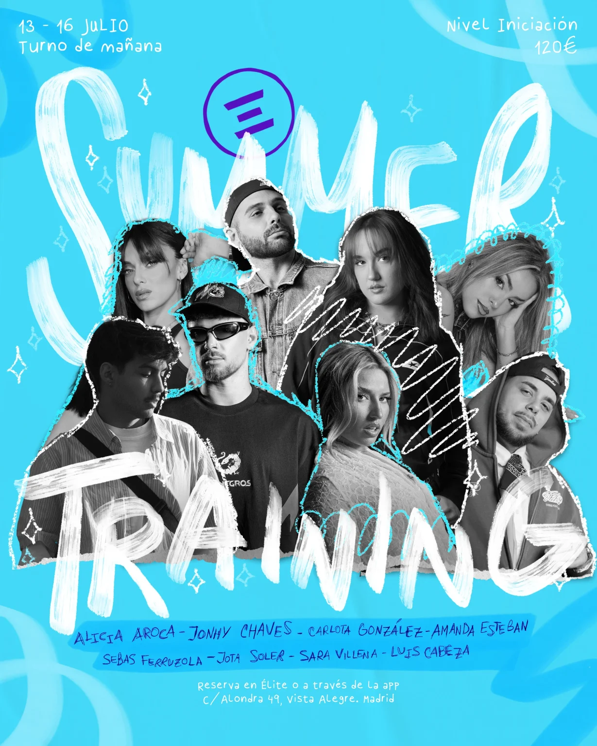 intensivos de baile urbano verano 26 nivel iniciación en Madrid