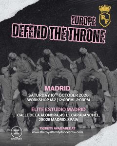 La Royal Family vuelve a Madrid con Workshop y espectáculo en vivo.